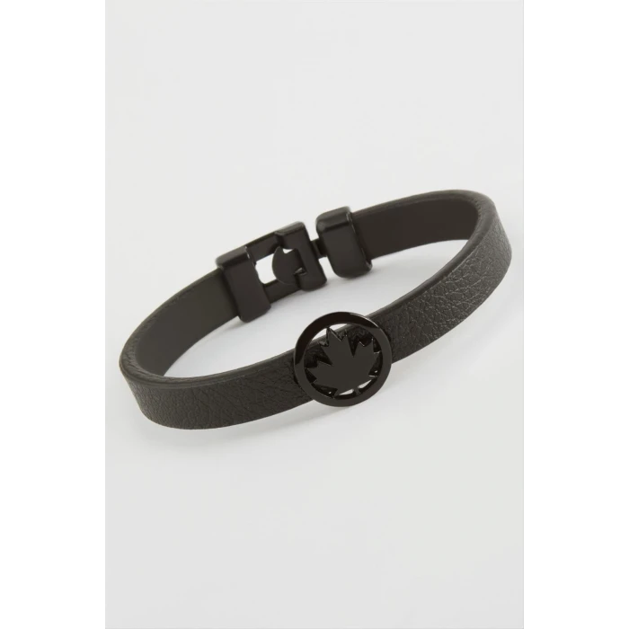 ieg™ Yaprak Kaliteli Suni Deri Bileklik