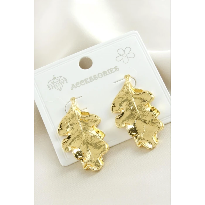 ieg™ Yaprak Metal Küpe