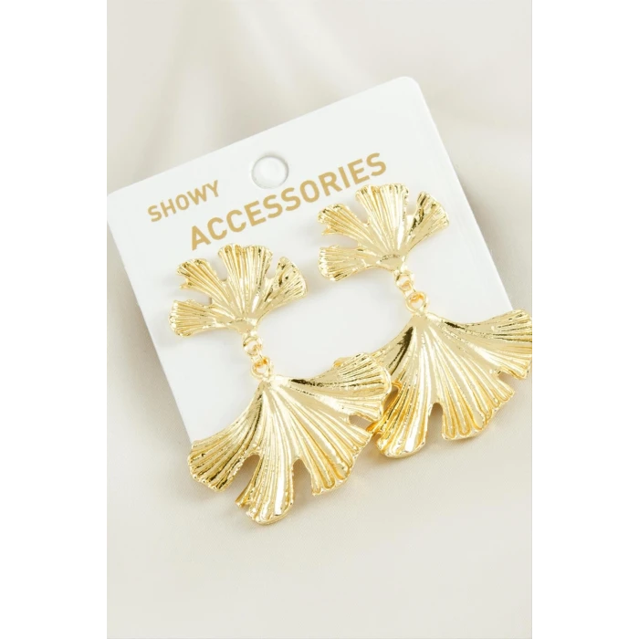 ieg™ Yaprak Trend Metal Küpe