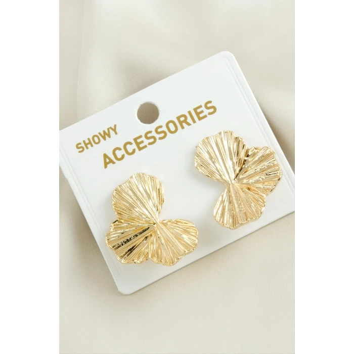 ieg™ Yaprak Yeni Sezon Metal Küpe