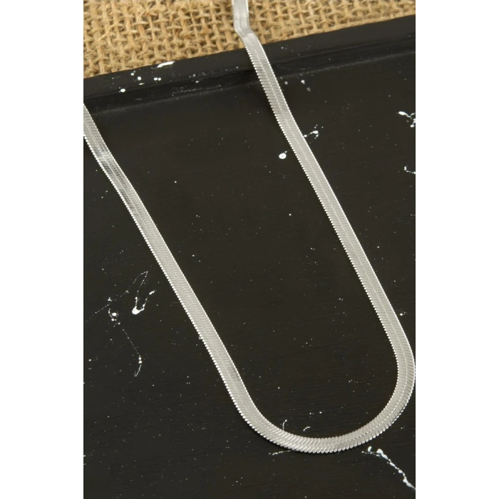 ieg™ Yassı İtalyan Zincir Kolye 45 cm