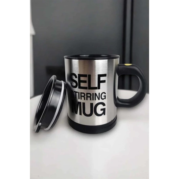 ieg™ Yazılı Mug Kupa Karıştırıcı Özelliği Ve Paslanmaz Çelik