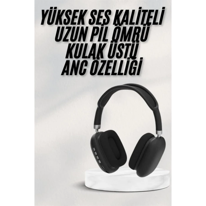 ieg™ Yeni Nesil Bluetooth Kulaklık Kulak Üstü Anc Özelliği Yüksek Ses Kaliteli
