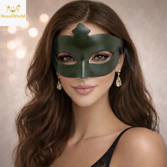 ieg™ Yeşil Gizemli Masquerade Maskesi