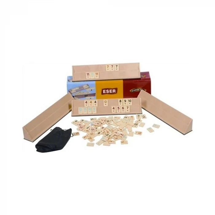 ieg™ Yetişkin Büyük Boy Plastik Okey Takımı
