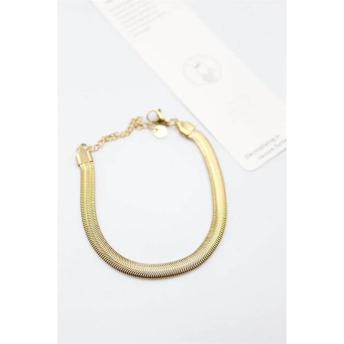 ieg™ Yılan Zincir Bileklik - Altın