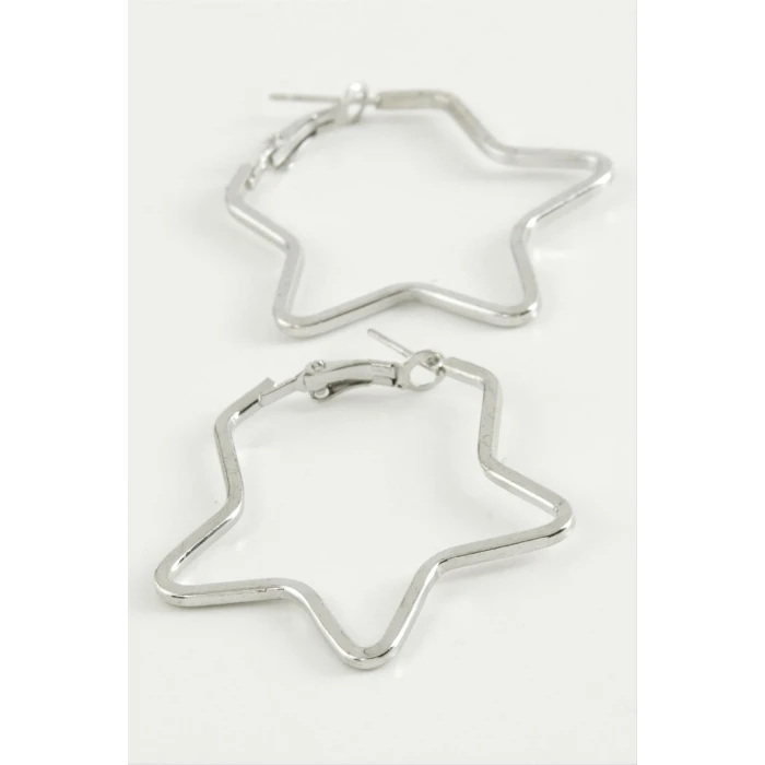 ieg™ Yıldız Halka Küpe 6 cm