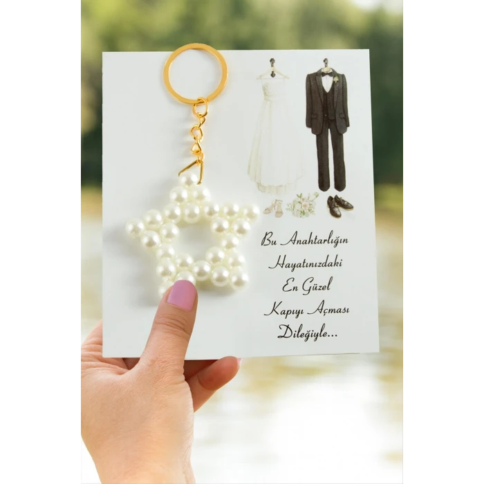 ieg™ Yıldız İnci Anahtarlık