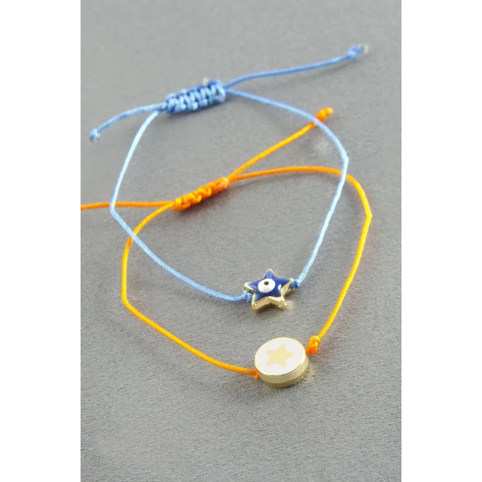 ieg™ Yıldız Nazar İp Bileklik 2 Adet