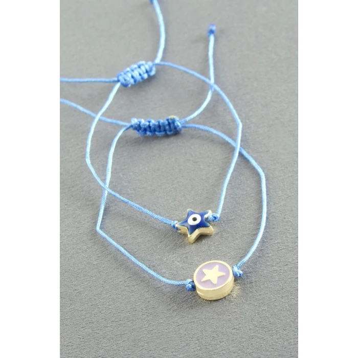 ieg™ Yıldız Nazar İp Bileklik 2 Adet