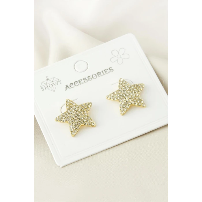 ieg™ Yıldız Taşlı Küpe