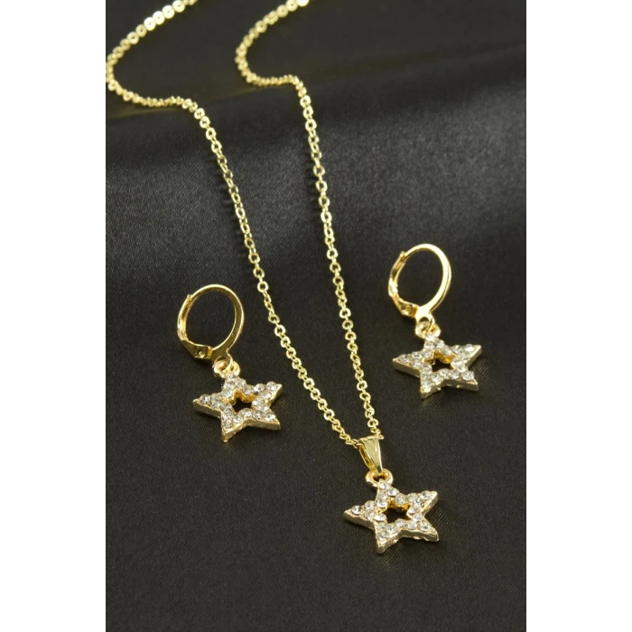 ieg™ Yıldız Taşlı Set Kolye