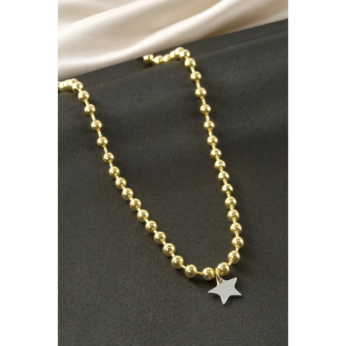 ieg™ Yıldız Top Zincir Çelik Kolye