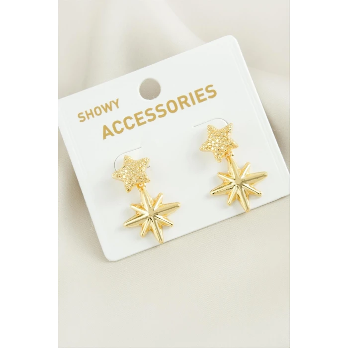 ieg™ Yıldız Trend Metal Küpe