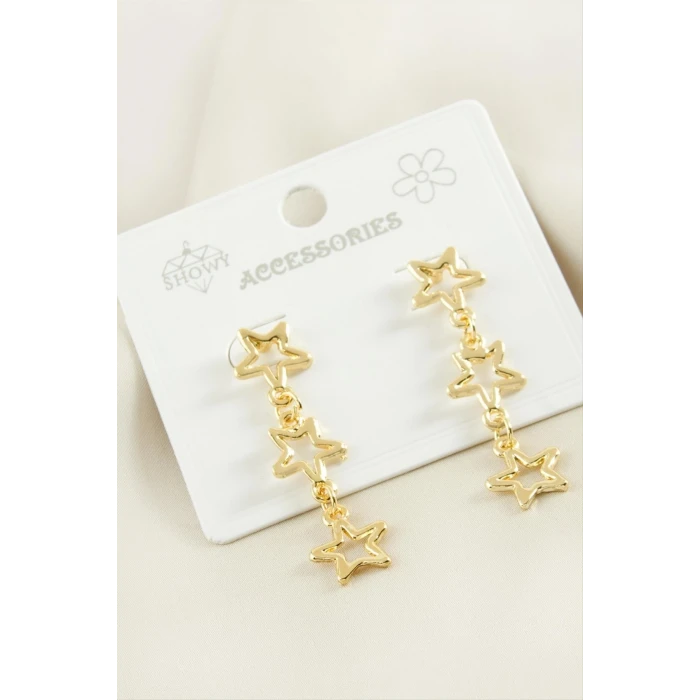 ieg™ Yıldız Trend Metal Küpe