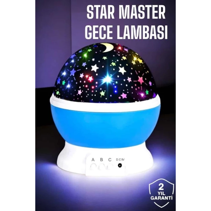 ieg™ Yıldızlı Gökyüzü Projeksiyon Gece Lambası Hareketli Işık Şovu