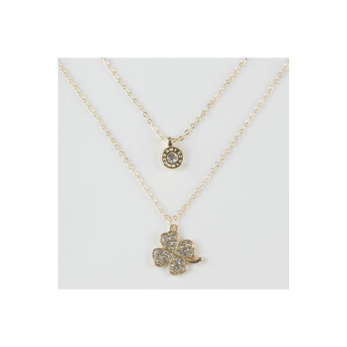 ieg™ Yonca Figürlü İkili Kolye