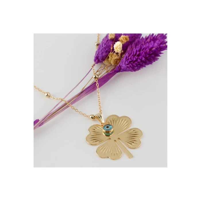 ieg™ Yonca Figürlü Nazarlı Kolye