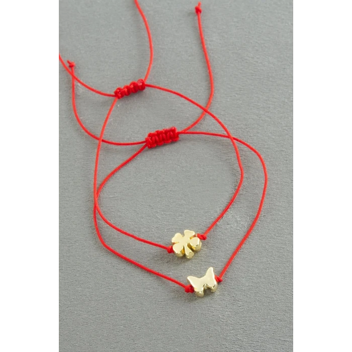 ieg™ Yonca Kelebek İp Bileklik 2 Adet