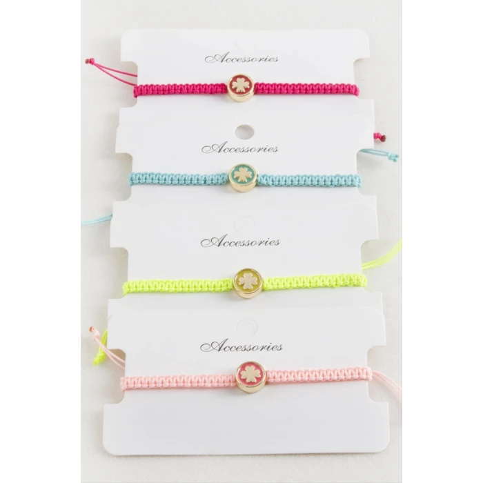 ieg™ Yonca Makrome Örgülü Bileklik