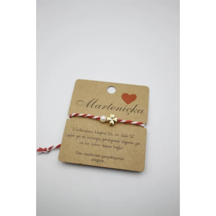 ieg™ Yonca Marteniçka Bileklik - Kırmızı