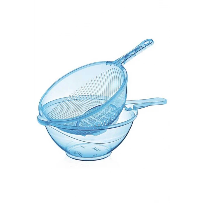 ieg™ Yuvarlak Çiftli Süzgeç Şeffaf -ÇNK1501