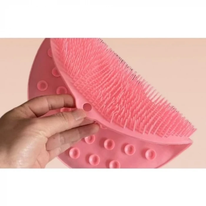 ieg™ Yuvarlak Vantuzlu Banyo Sırt Kese Matı 26 cm
