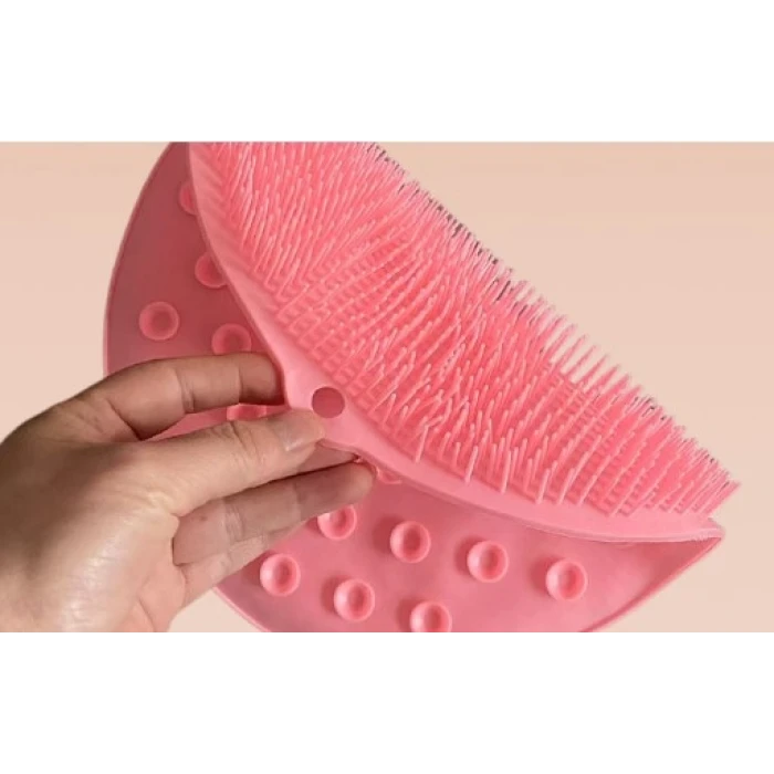 ieg™ Yuvarlak Vantuzlu Banyo Sırt Kese Matı 26 cm