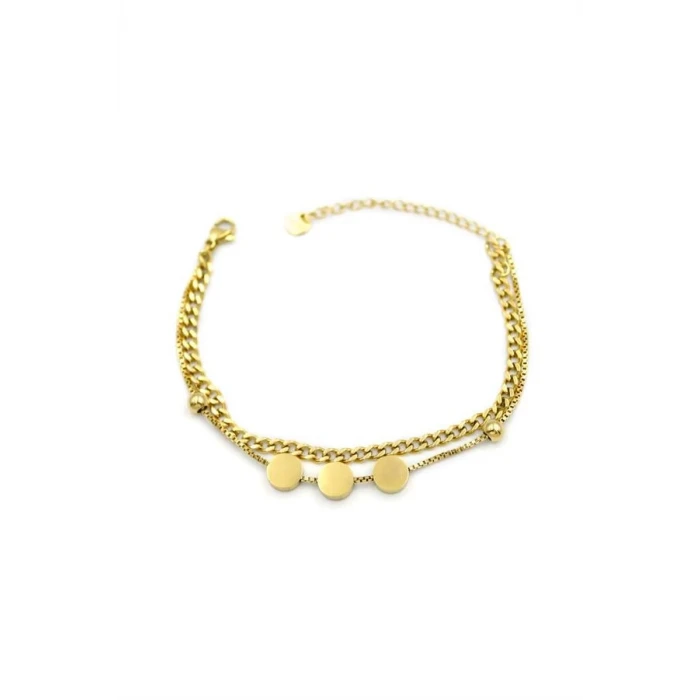 İEG Zincir Bileklik - Altın