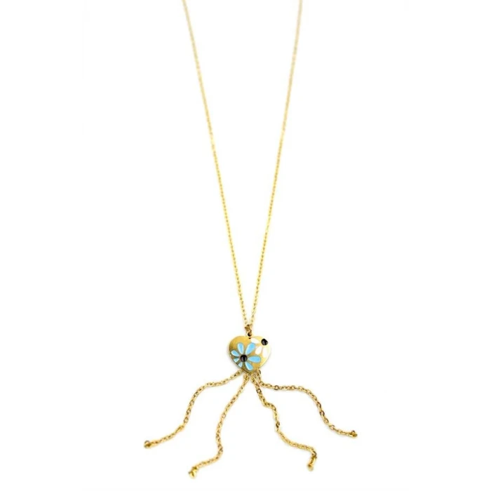 ieg™ Zincirli Kalp Kolye - Altın