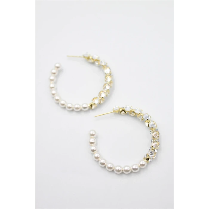 ieg™ Zirkon Taşlı Küpe - Altın