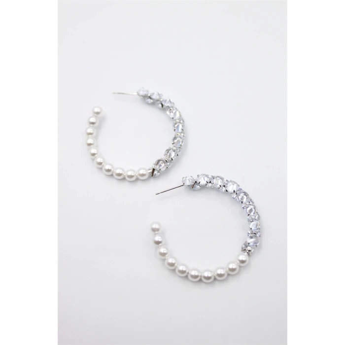 ieg™ Zirkon Taşlı Küpe - Gümüş