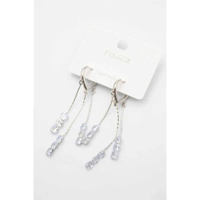 ieg™ Zirkon Taşlı Küpe - Gümüş