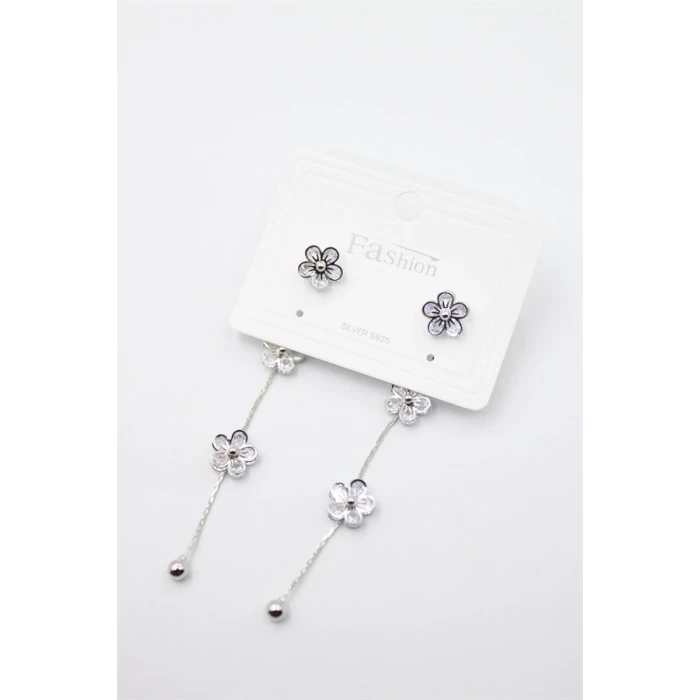 ieg™ Zirkon Taşlı Küpe - Gümüş