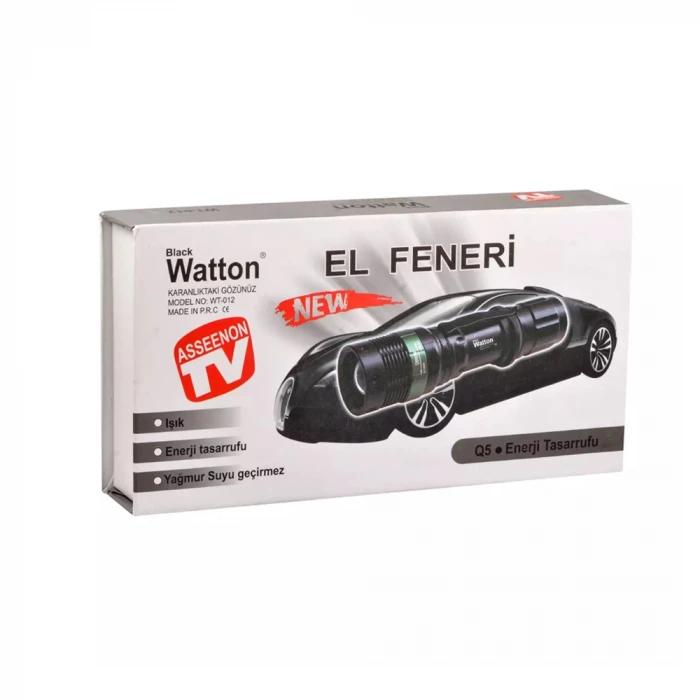 ieg™ Zoomlu Oto Şarjlı EL Feneri Wt-012