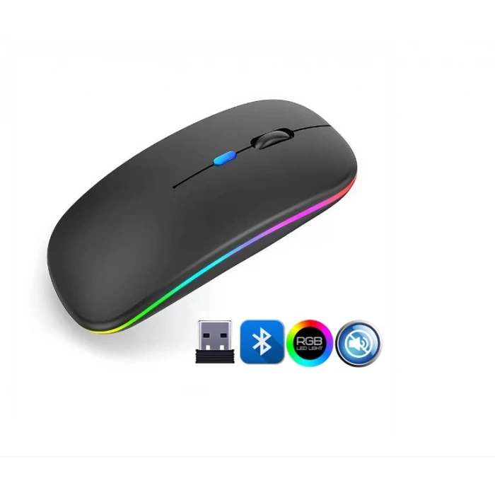 ieg™ ZR215 Cba100 Rgb Siyah Şarjlı Mouse