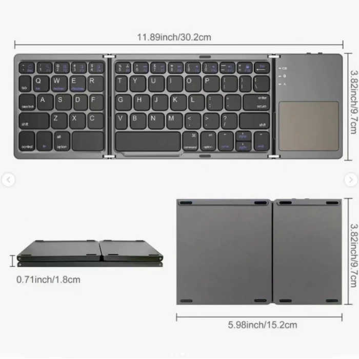 ieg™ ZR443 B033 Katlanabilir Klavye