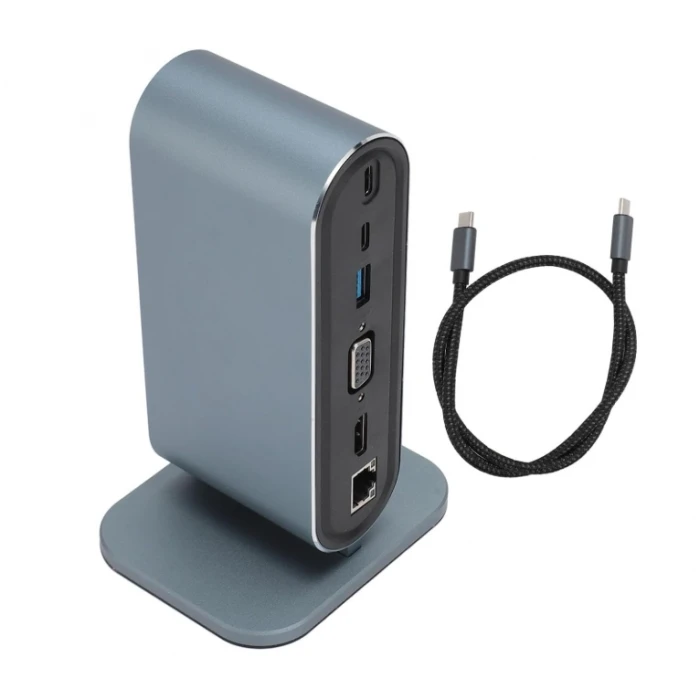 ieg™ ZR773 Type-C Support 4K 12 İn 1 Dock Model Pd Station
