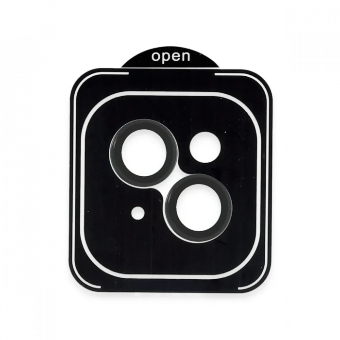 ieg™  Apple iPhone 13 PVD Metal Kamera Lens - Siyah