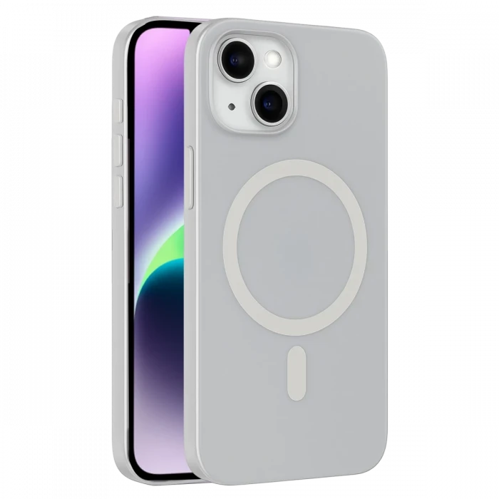 ieg™  Apple iPhone 14 Tuna PC Slim Magsafe Kapak - Şeffaf