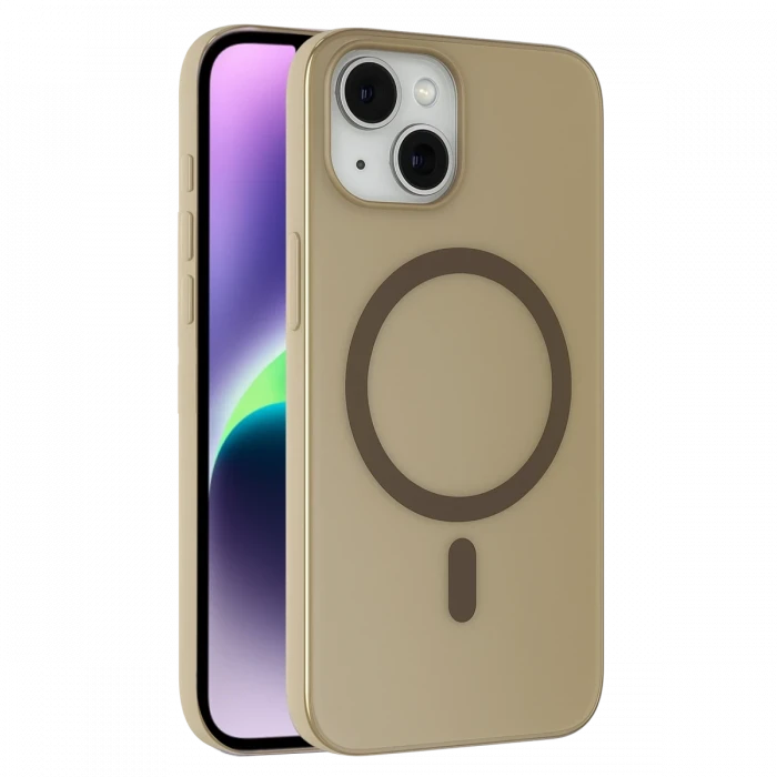 ieg™  Apple iPhone 14 Tuna PC Slim Magsafe Kapak - Titan Gri