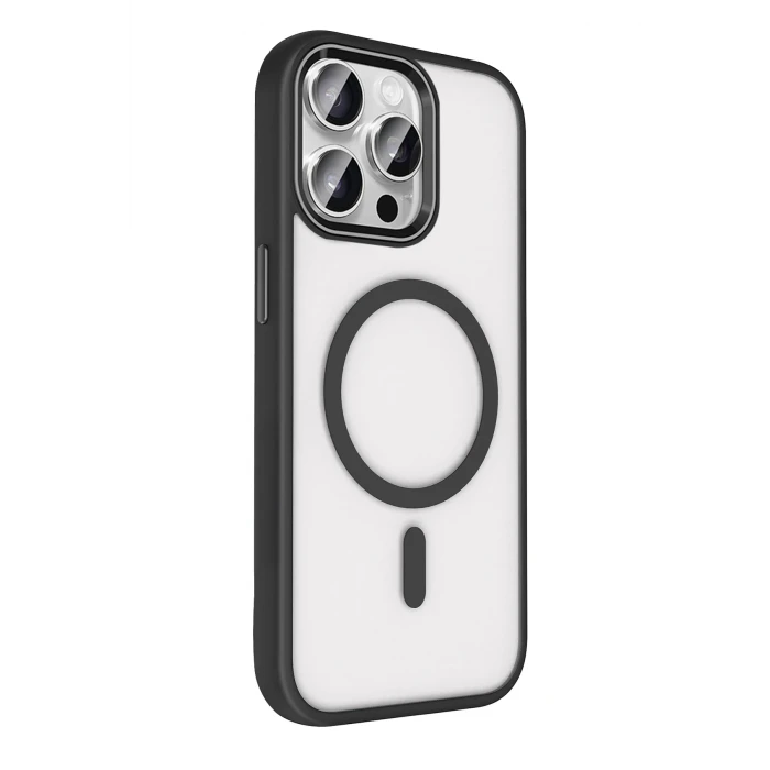 ieg™  Apple iPhone 15 Pro Max Terea Magsafe Kapak - Siyah