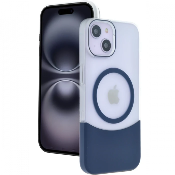ieg™  Apple iPhone 15 Velar Magsafe Kapak - Lacivert