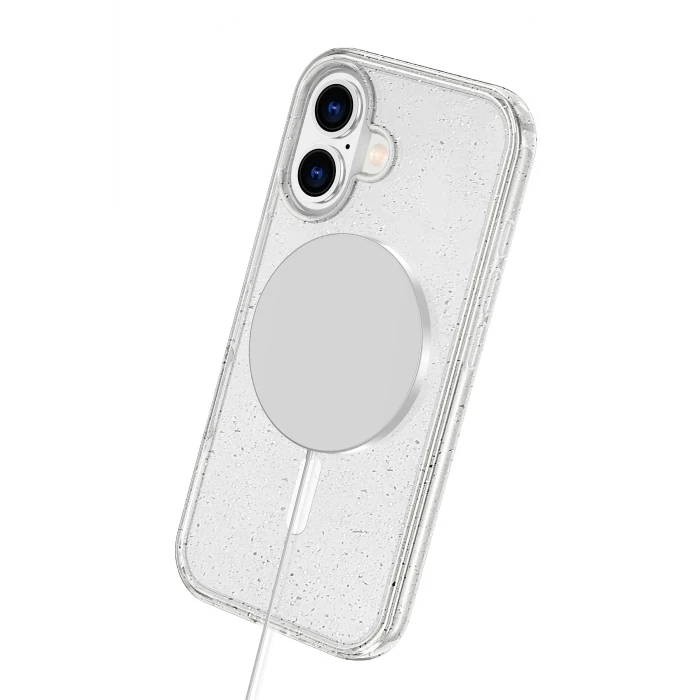 ieg™  Apple iPhone 16 Star Magsafe Kapak - Turuncu