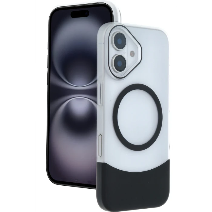 ieg™  Apple iPhone 16 Velar Magsafe Kapak - Siyah