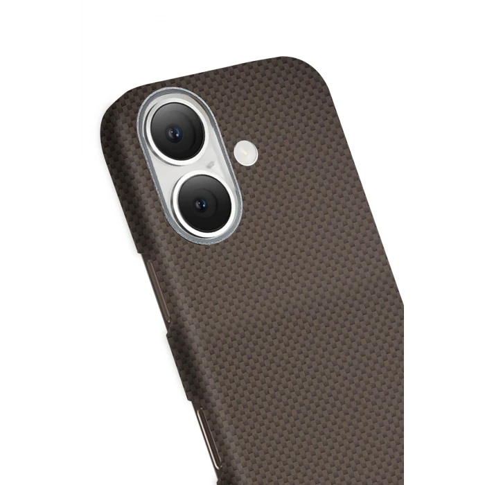 ieg™  Apple iPhone 16 Volt Magsafe Kapak - Kahverengi