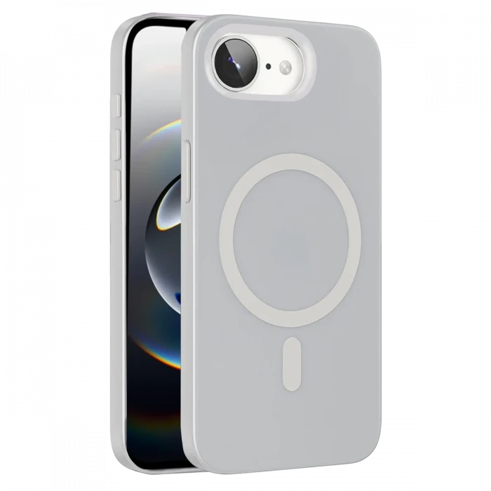 ieg™  Apple iPhone 16E Tuna PC Slim Magsafe Kapak - Şeffaf