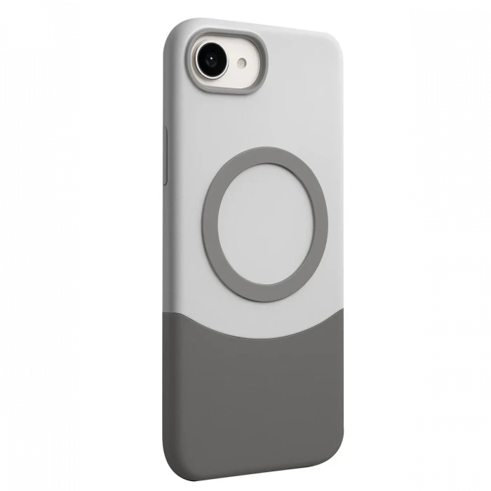 ieg™  Apple iPhone 16E Velar Magsafe Kapak - Natural Grey