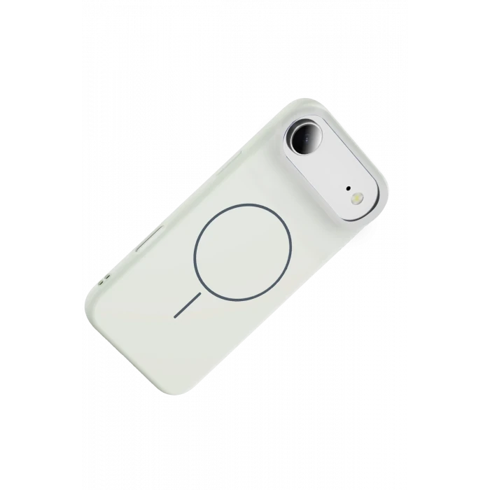 ieg™  Apple iPhone 17 Air Jully Magsafe Kapak - Beyaz