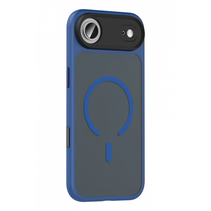 ieg™  Apple iPhone 17 Air Megane Magsafe Kapak - Lacivert